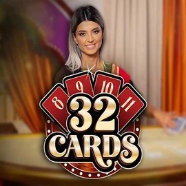 32 Cards by Ezugi, showcased at casinomad.eu – game logo