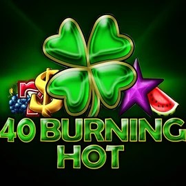 40 Burning Hot logo by Amusnet Interactive at Mad Casino40 Burning Hot