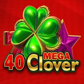 Logo of 40 Mega Clover from Amusnet Interactive at Mad Casino
