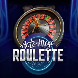 Auto Mega Roulette slot icon by Pragmatic Play, available at Mad Casino