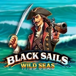 Black Sails Wild Seas slot logo by Infinity Dragon Studios at Mad CasinoBlack Sails Wild Seas