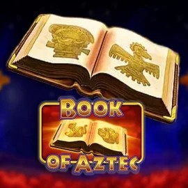 Book of Aztec slot logo by Amatic Industries at Mad CasinoBook of Aztec