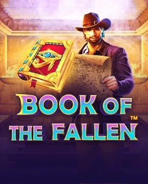 book of the fallen online game logo by Pragmatic Play on casinomad.eu