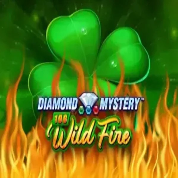 Diamond Mystery 100 Wild Fire slot logo by Greentube at Mad Casino