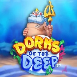Dorks of the Deep slot logo by Hacksaw Gaming at Mad CasinoDorks of the Deep