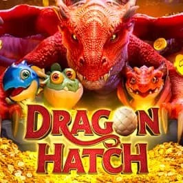 Dragon Hatch slot logo by PG Soft at Mad CasinoDragon Hatch