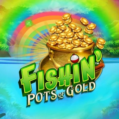 Fishin Pots Of Gold slot logo by Gameburger Studios at Mad CasinoFishin Pots Of Gold
