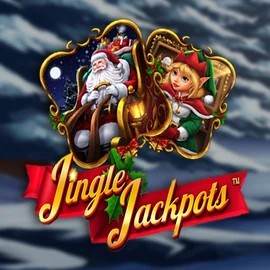 Jingle Jackpots slot icon by Dragon Gaming, available at Mad Casino