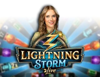 Lightning Storm logo by Evolution at Mad Casino