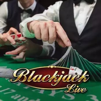 Live Blackjack logo – Live Casino by Evolution at Mad Casino
