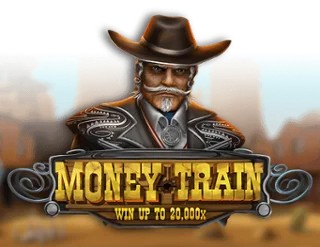 Money Train slot logo by Relax Gaming at Mad Casino