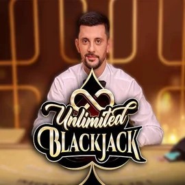 Unlimited Blackjack slot logo by Ezugi at Mad CasinoUnlimited Blackjack