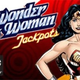 Official Jackpots logo: Wonder Woman Jackpots by Amaya at Mad Casino